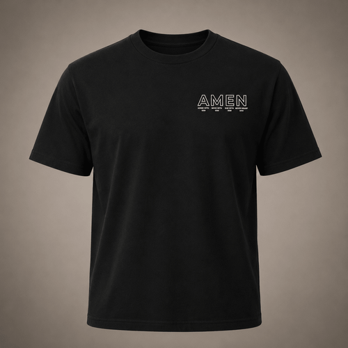 Faith AMEN Essential Tee - For Him
